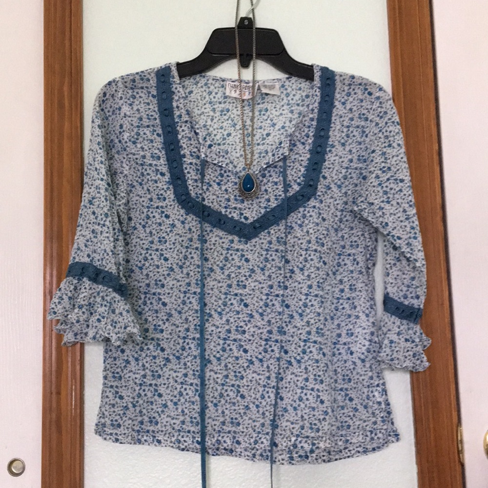 Beautiful funky people boho/festival top